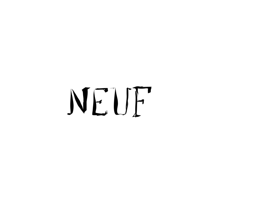 9 désamour fou . neuf